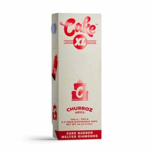 Cake | Churroz THC Vape Pen | with Cake Badder Melted Diamonds – XL – 6g 6g 5CT DISPLAY