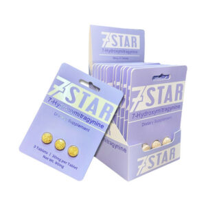 7 Star Kratom 7 Hydroxymitragynine 3CT Tablets (30MG)