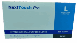 Gloces Next Touch Pro Gloves Powder Free Katex Free Size L