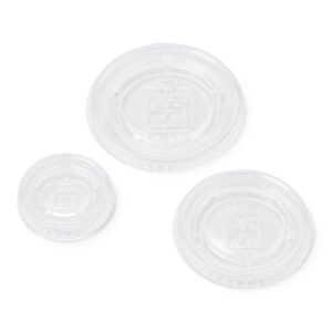 Rise Havy Duty 2-1-5-oz-clear-plastic-portion-cup-lid-2500-cs