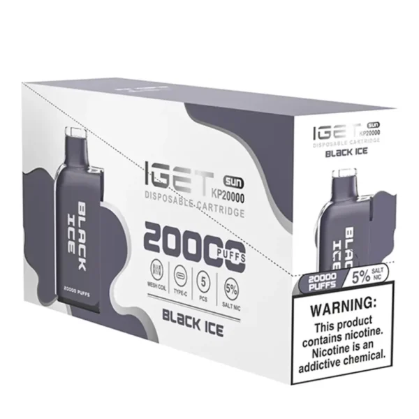 IGET POD 5PK 20K PUFFS (Blackberry Ice) (1)